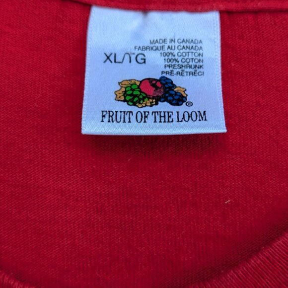 SOLD Vintage 1993 Montreal Canadiens Stanley Cup Champions Red T Shirt XL Men - Picture 4 of 4